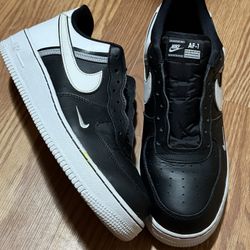Nike Air Force 1 '07 LV8 2 Black/White-Wolf Grey CI0061-001 Men's Sneakers 2019