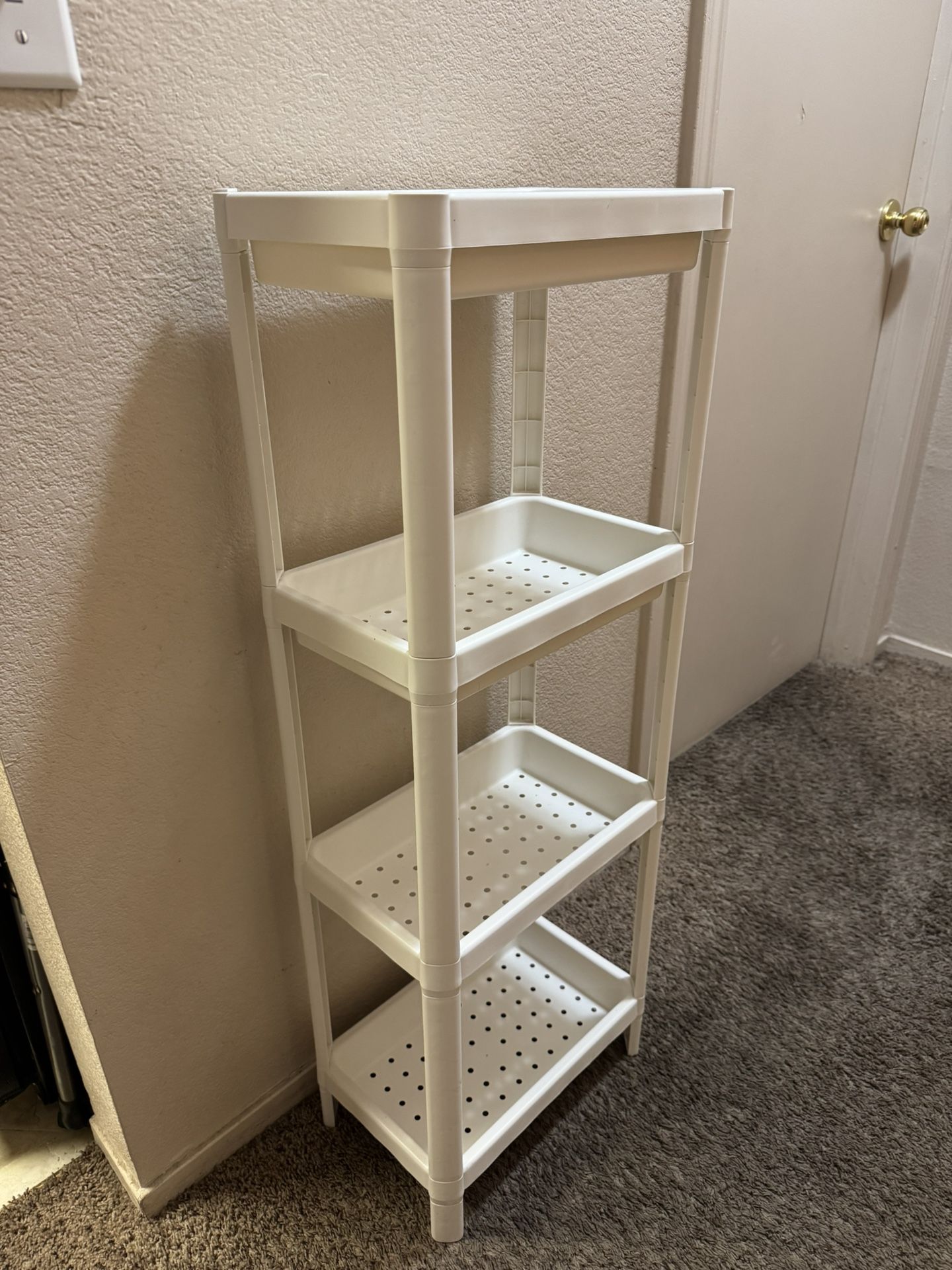 White Storage Shelf 