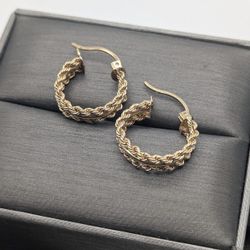 14k Gold Earrings 