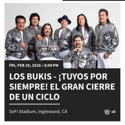 LOS BUKIS - VIERNES 20 de FEBRERO 
