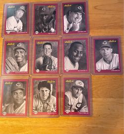 1991 Studio Cincinnati Reds Baseball Card Lot
