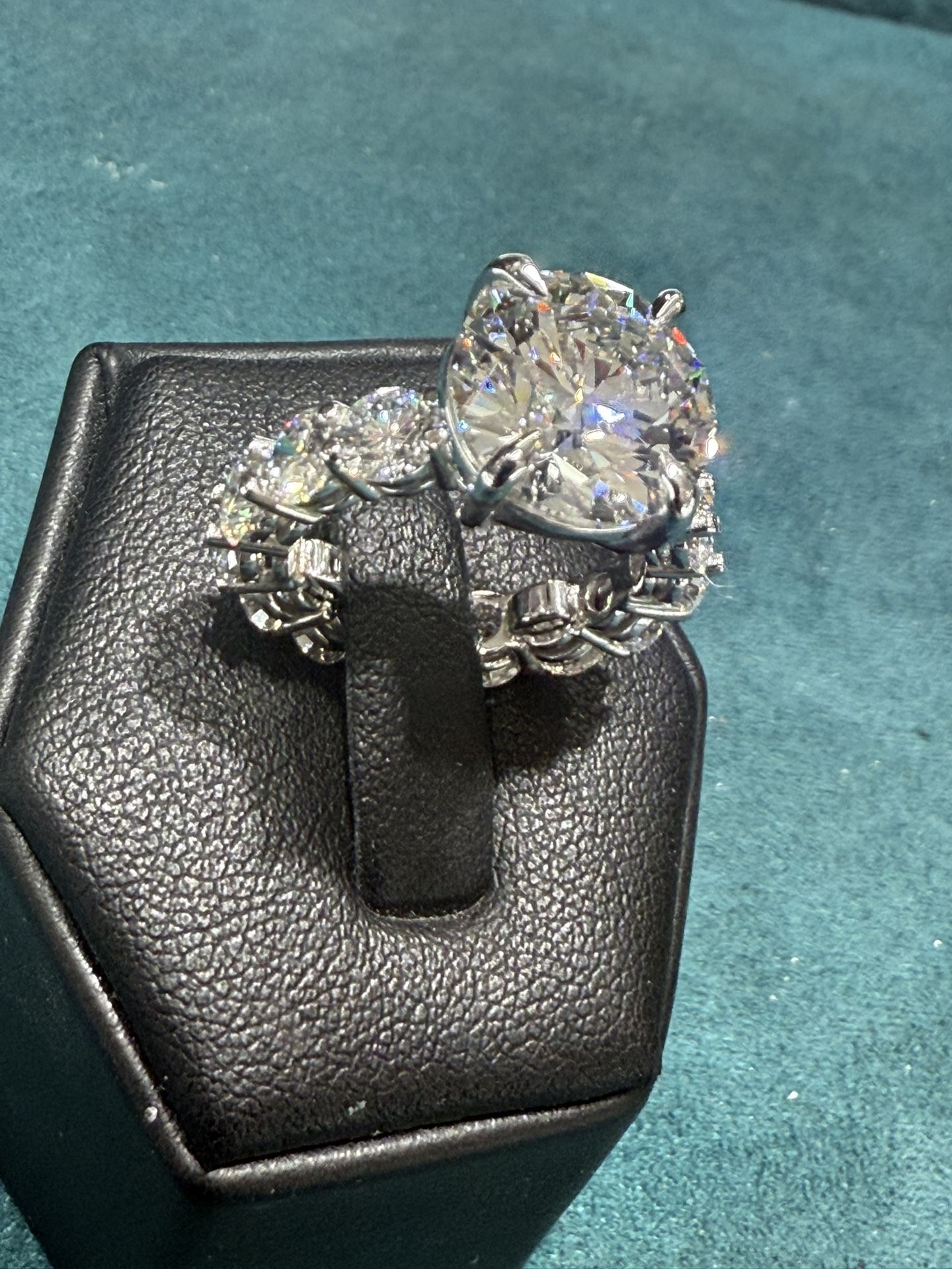 Anillos De Compromiso 5ct Lab Certificado  Vs1