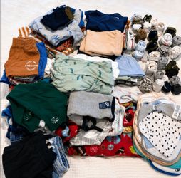 Baby boy clothes bundle 0-12 Ropa de bebe de niño 0-12