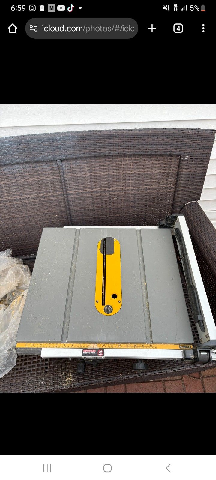 Dewalt Tablesaw