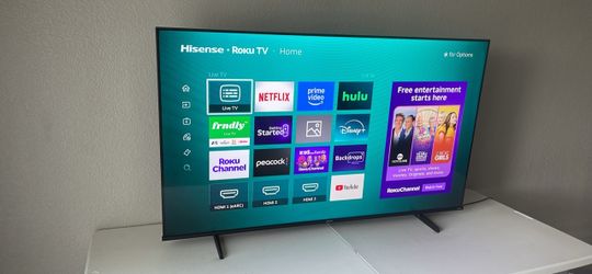 Hisense Roku TV Flat Screen Smart TV 85in