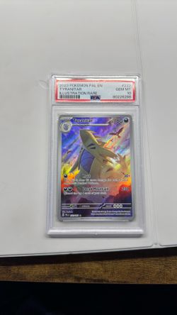 Pokemon PSA 10 Tyranitar 222 Paldea Evolved