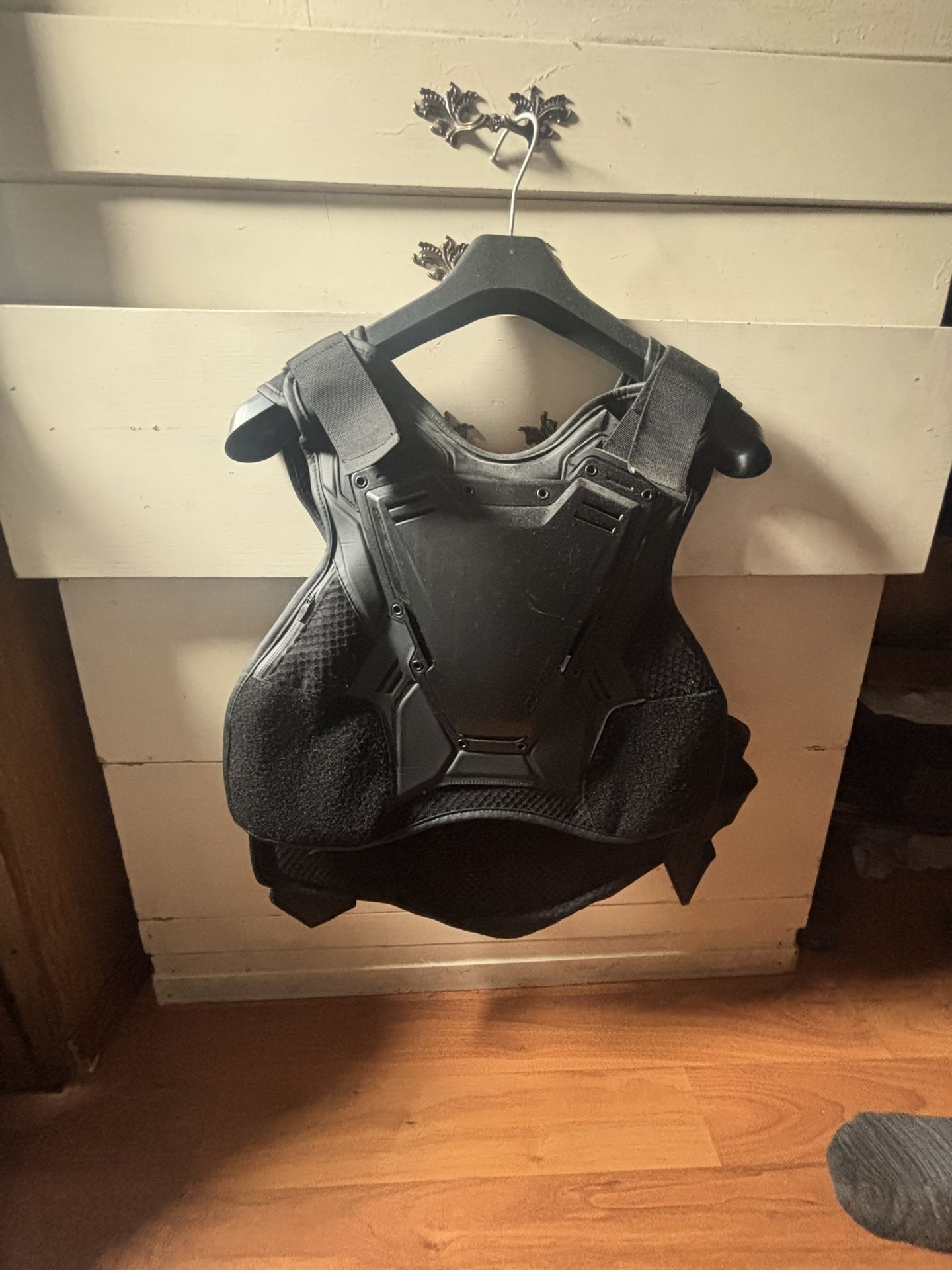 Icon Black Motorcycle Vest