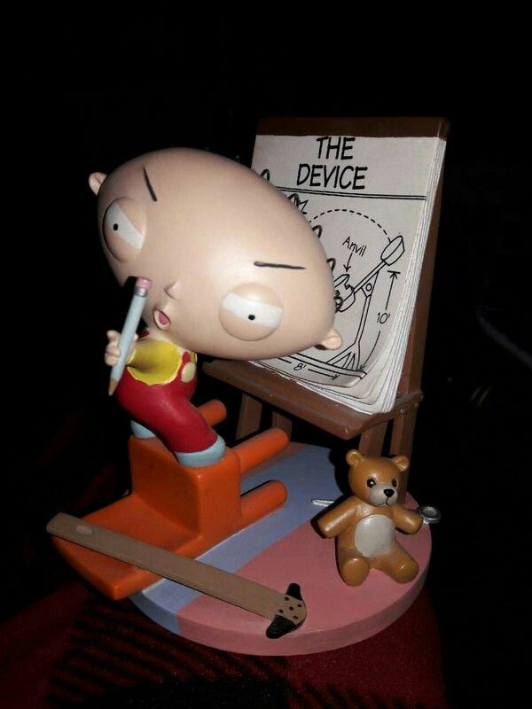 (Like New) Stewie Family Guy limited collector figurine