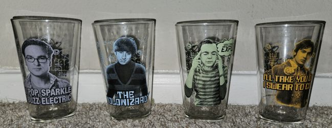 Big Bang Theory Collectible Pint Glasses
