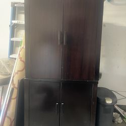 Solid Wood Armoire 