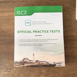 ISC2 CISSP OFFICIAL PRACTICE TESTS (Fourth Edition)