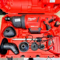Milwaukee Air Snake With Box And Accessories