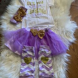 4 Piece Birthday Outfit 