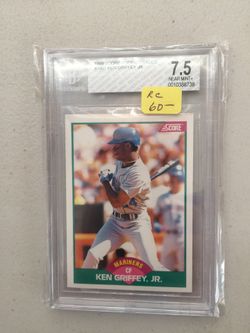 Ken Griffey Junior certified card