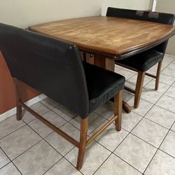 38” HIGHTOP TABLE (3 PCS) 48 Inches Wide 