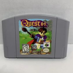 Quest 64 (Nintendo 64 N64 1998) Tested - Authentic - Good Condition - 