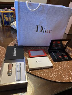 3 pc Christian Dior makeup set (New)