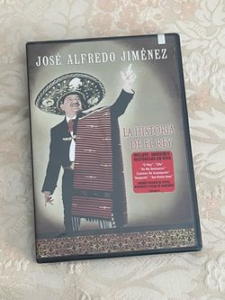Brand new factory-sealed copy of José Alfredo Jiménez – La Historia de El Rey on DVD.
