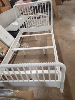 Brand new assembled little seeds twin bed frame
