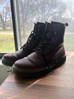 Dr. Martens 1460 Cherry Red Smooth Leather Boots