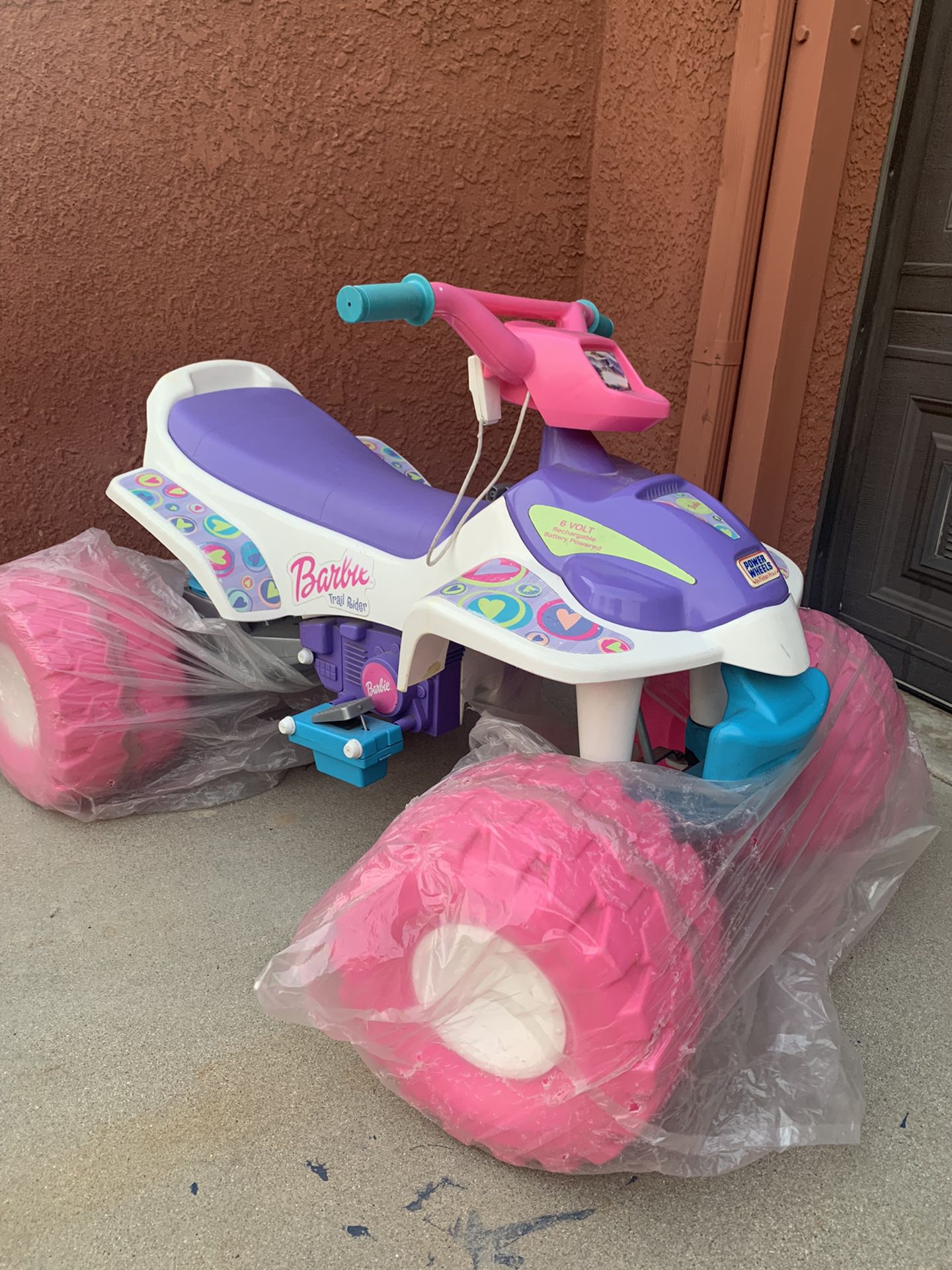 Barbie Power Wheels with Battery 