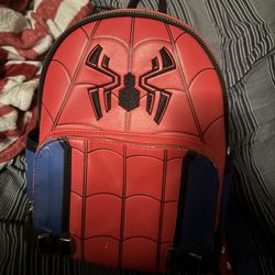 Spider-Man Disneyland Loungefly Backpack