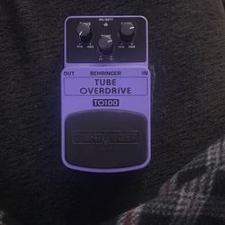 Tube Overdrive Pedal 