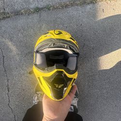 motocross helmet with no visor