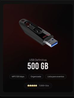 LA USB DEFINITIVA PARA DJ’S