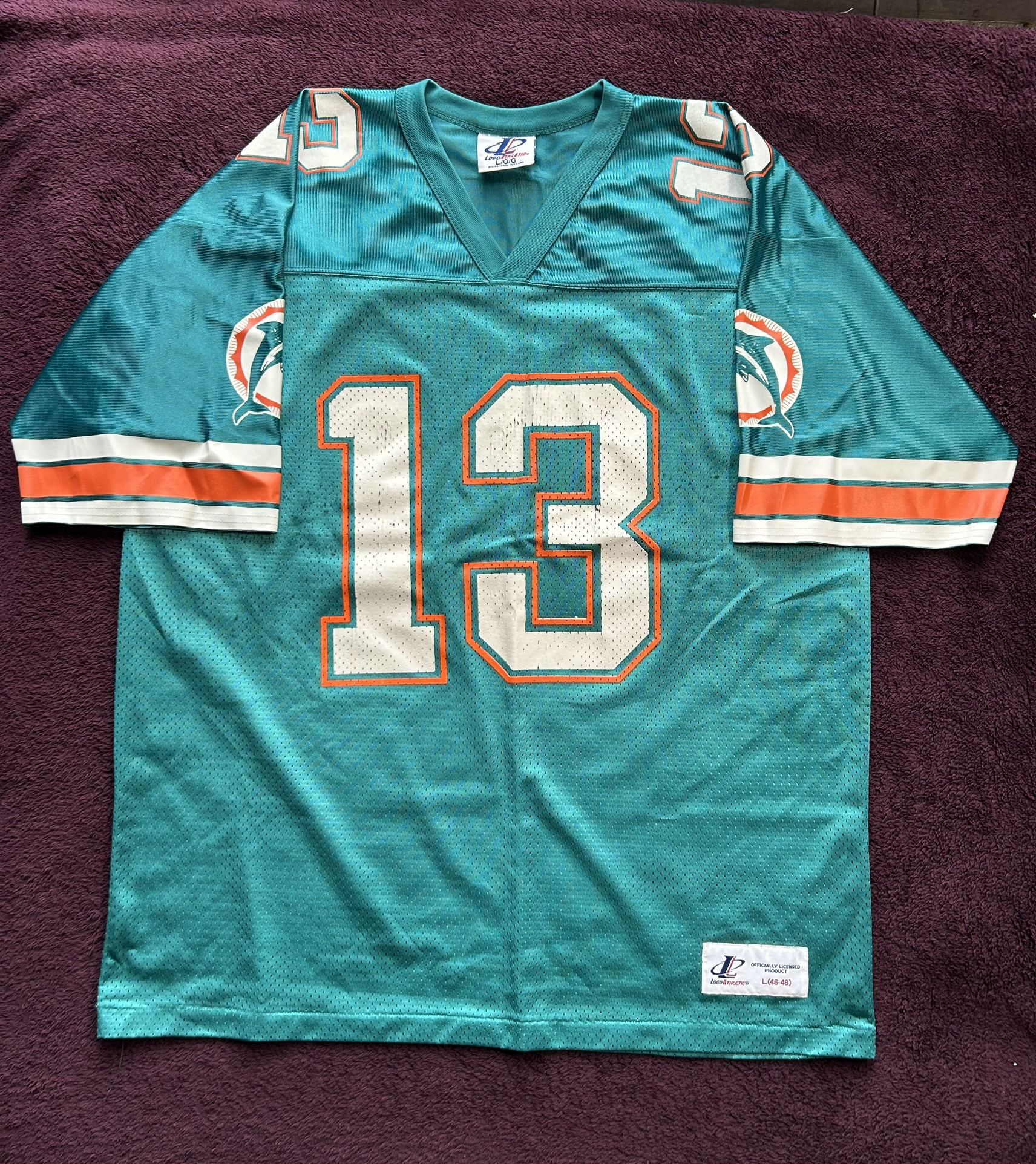 Vintage Dan Marino #13 Miami Dolphins Jersey (Size L/48)