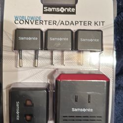Samsonite Worldwide Converter/Adapter Kit