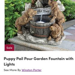 Brand New Still In Box Puppy Pail Garden Fountain Pond Pump