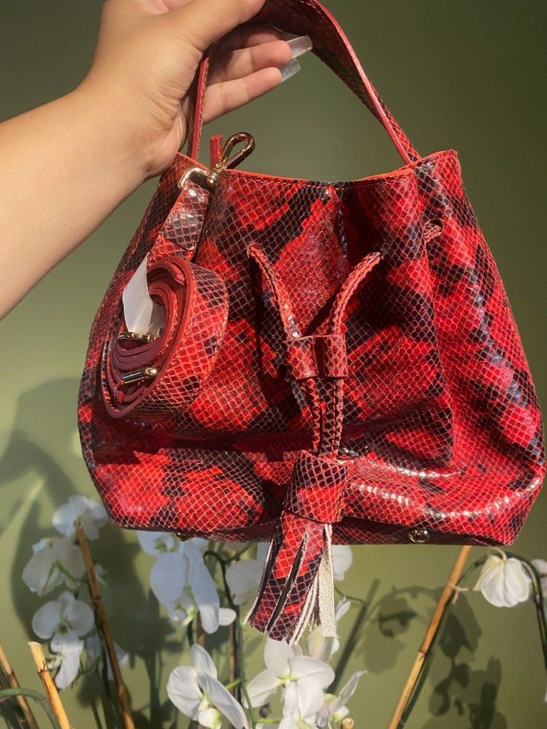 Vittoria Napoli snake skin Purse/bag