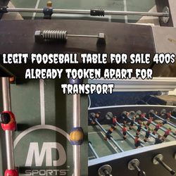 Fooseball Table