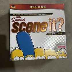 The Simpsons Scene it DVD game 