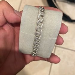 Cuban Diamond Bracelet 
