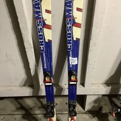 130cm Salomon crossmax  skis
