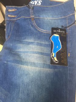 $20 pantalón size 13 strech skiny