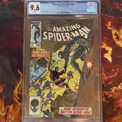 1985 Amazing Spider-Man #265 (🔑 1st Silver Sable, CGC 9.6)