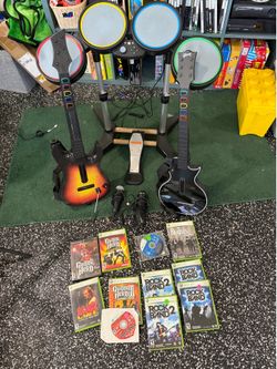 Rock Band full set for Xbox 360