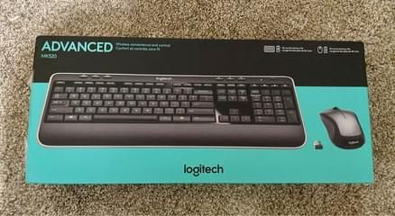Logitech Wireless Combo Keyboard/Mouse MK520-NIB