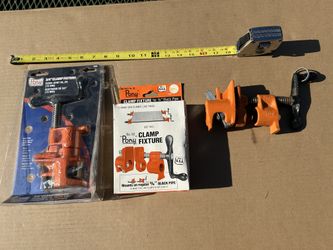 Three Jorgensen 3/4 Pony clamps for 3/4 black pipe.