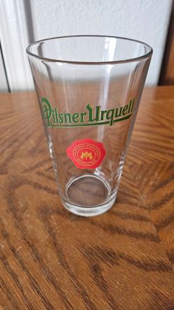 PILSNER URQUELL BEER GLASS