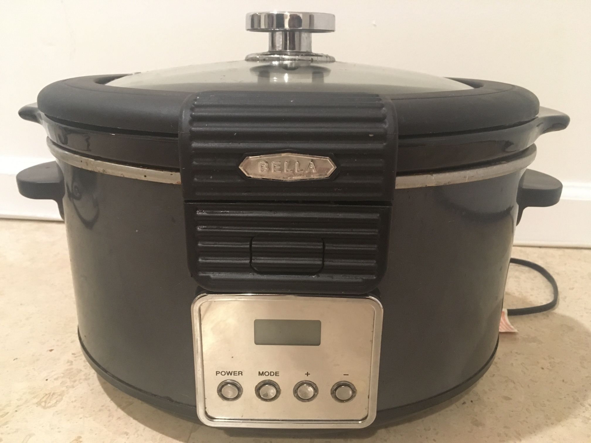 Bella 5-Qt. Slow Cooker with Dipper