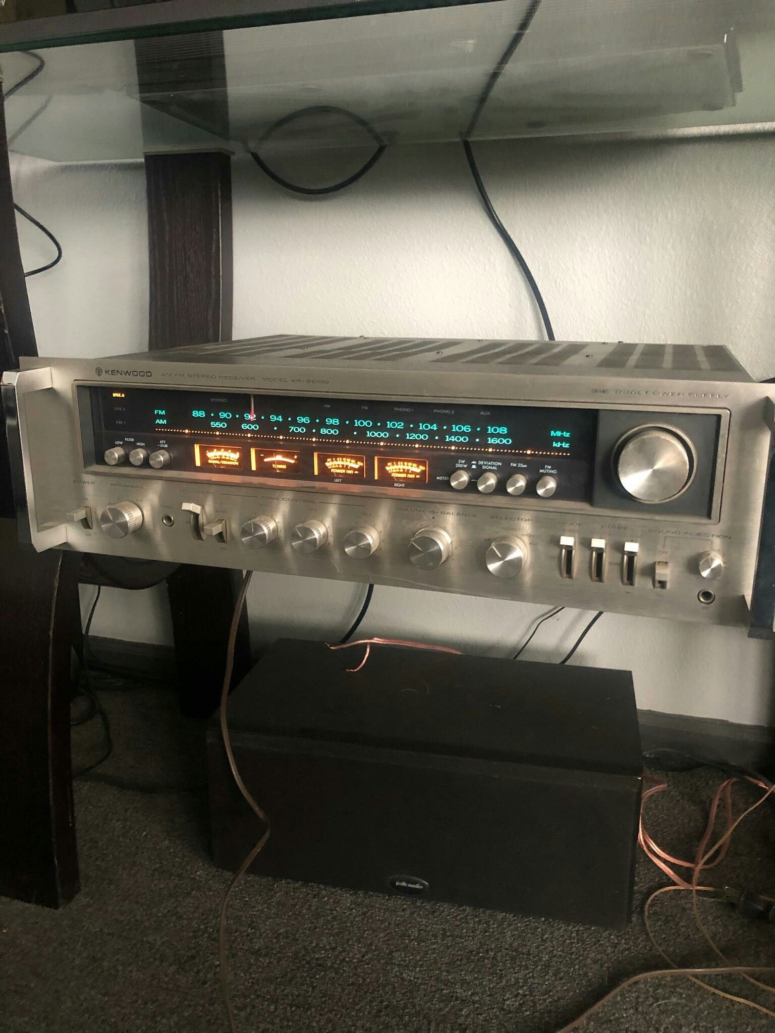 Kenwood model KR-9600 stereo receiver