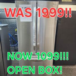 LG 22CF REFRIGERATOR 1099! 0 DOWN 0% FINANCING! 1YR WARRANTY! 48HR DELIVERY
