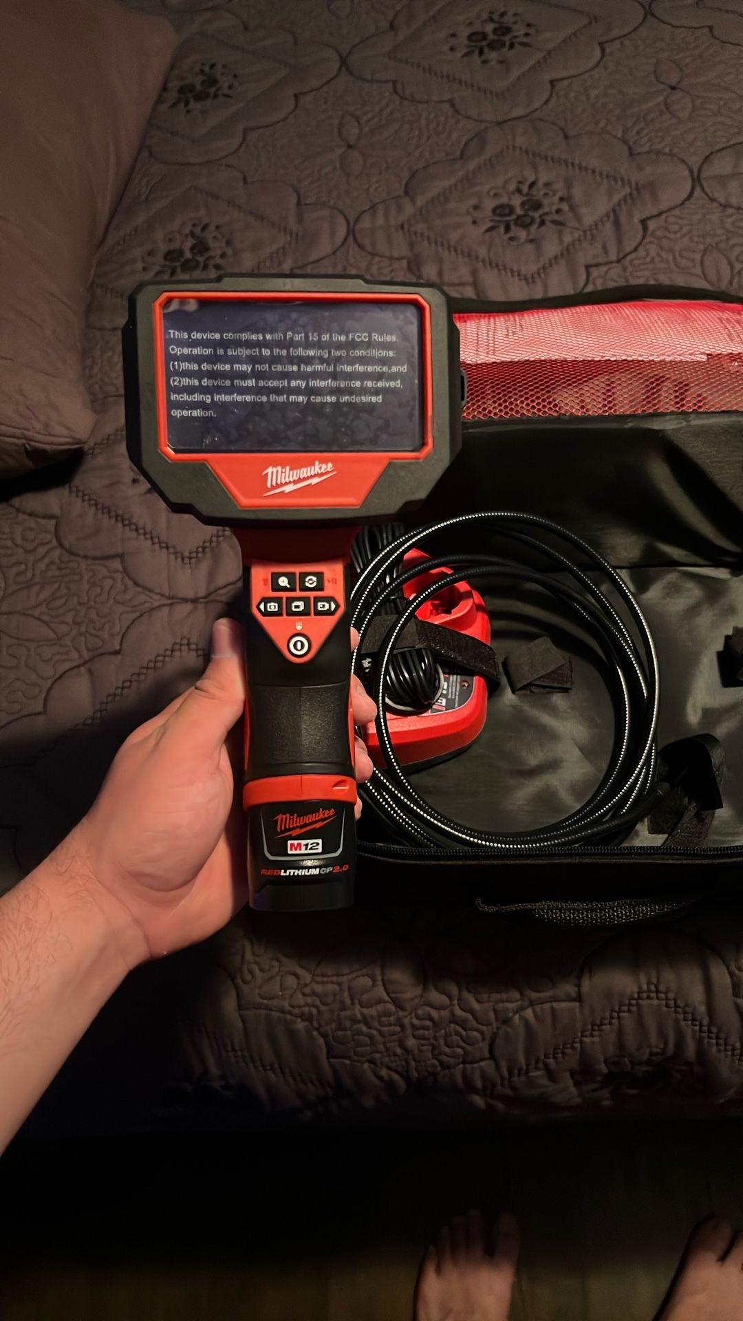 Milwaukee M12 12V M-SPECTOR 360 10 ft. Inspection Camera Kit