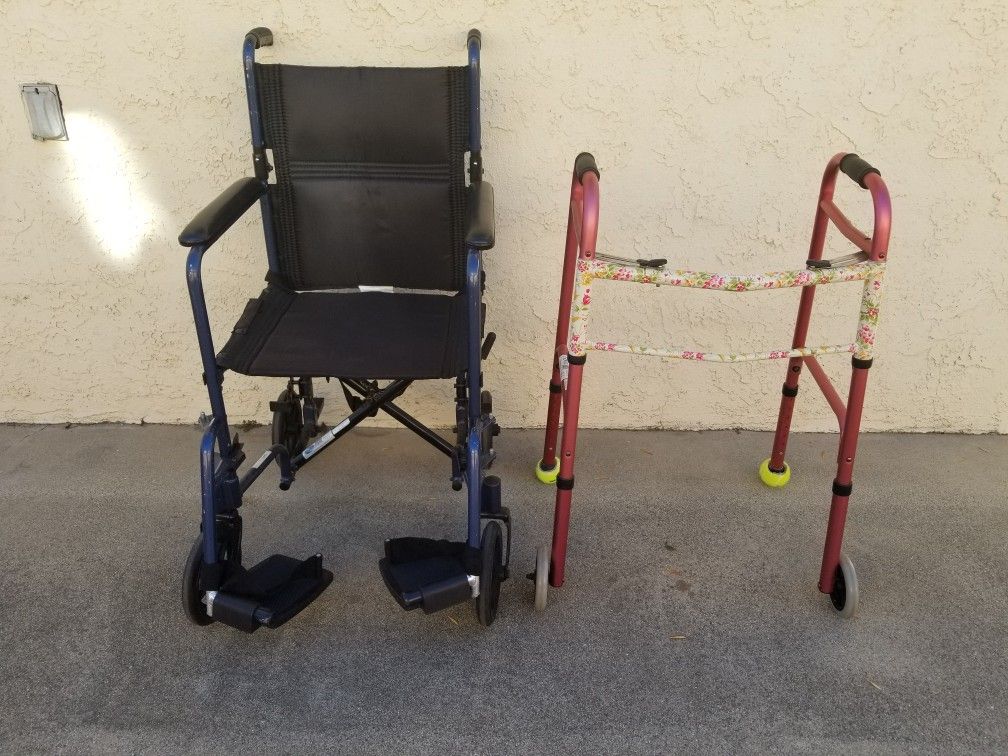 Wheel Chair and Walker