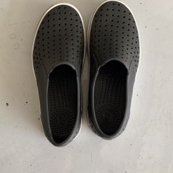 Native Rubber Slip On Sneakers