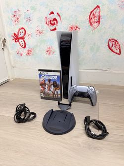 PlayStation 5 Disc Version - 825GB , Bonus 1 Game College Football 25  ( Used )